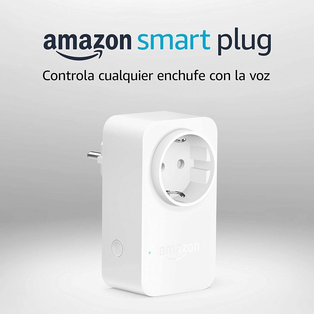 Amazon Smart Plug (enchufe inteligente wifi), compatible con Alexa
