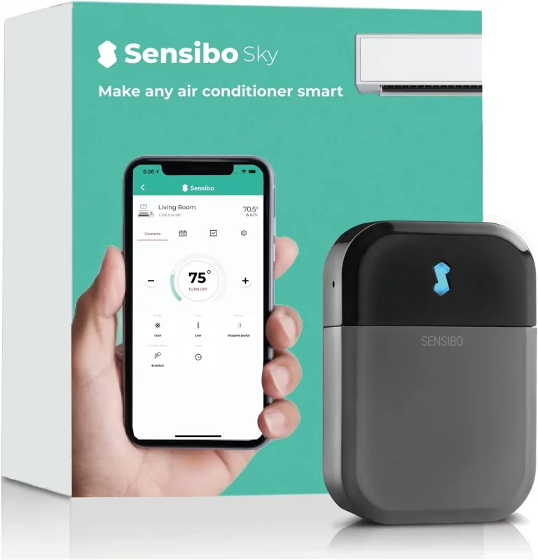 Crisis energética y Reducir el consumo con Enchufes Inteligentes con. dispositivos inteligentes como Sensibo Sky, A/C hogareño inteligente