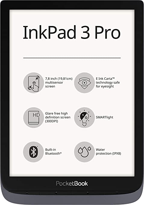 Lector de libros electrónicos PocketBook InkPad 3 Pro