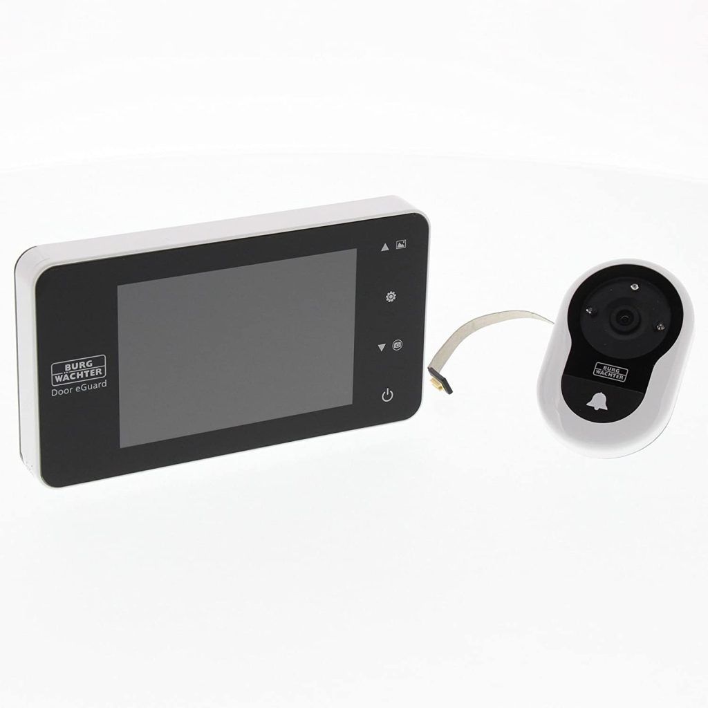 BURG-WÄCHTER Mirilla digital  con cámara y monitor, Visión nocturna.  las 10 mejores mirillas digitales del mercado; Guía de compra y reseñas