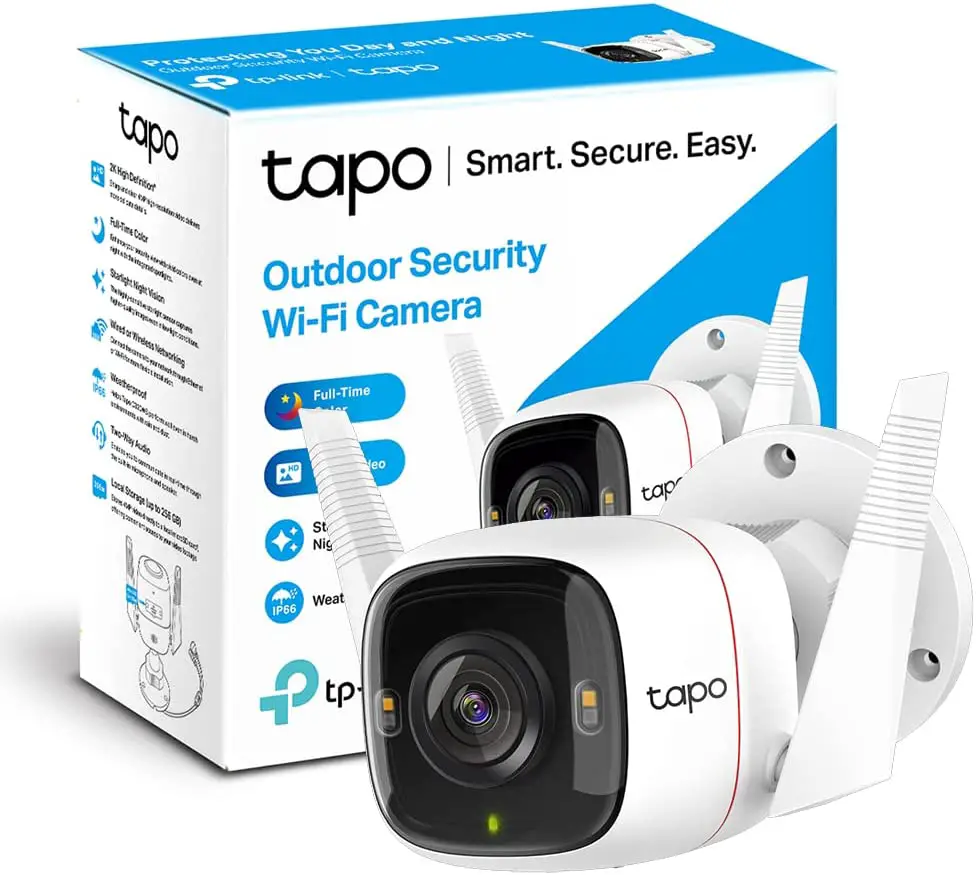 TP-Link Tapo C320WS - Cámara Vigilancia WiFi Exterior/Interior