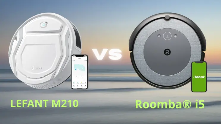 Comparación entre el LEFANT M210 Robot Aspirador y el iRobot Roomba i515240