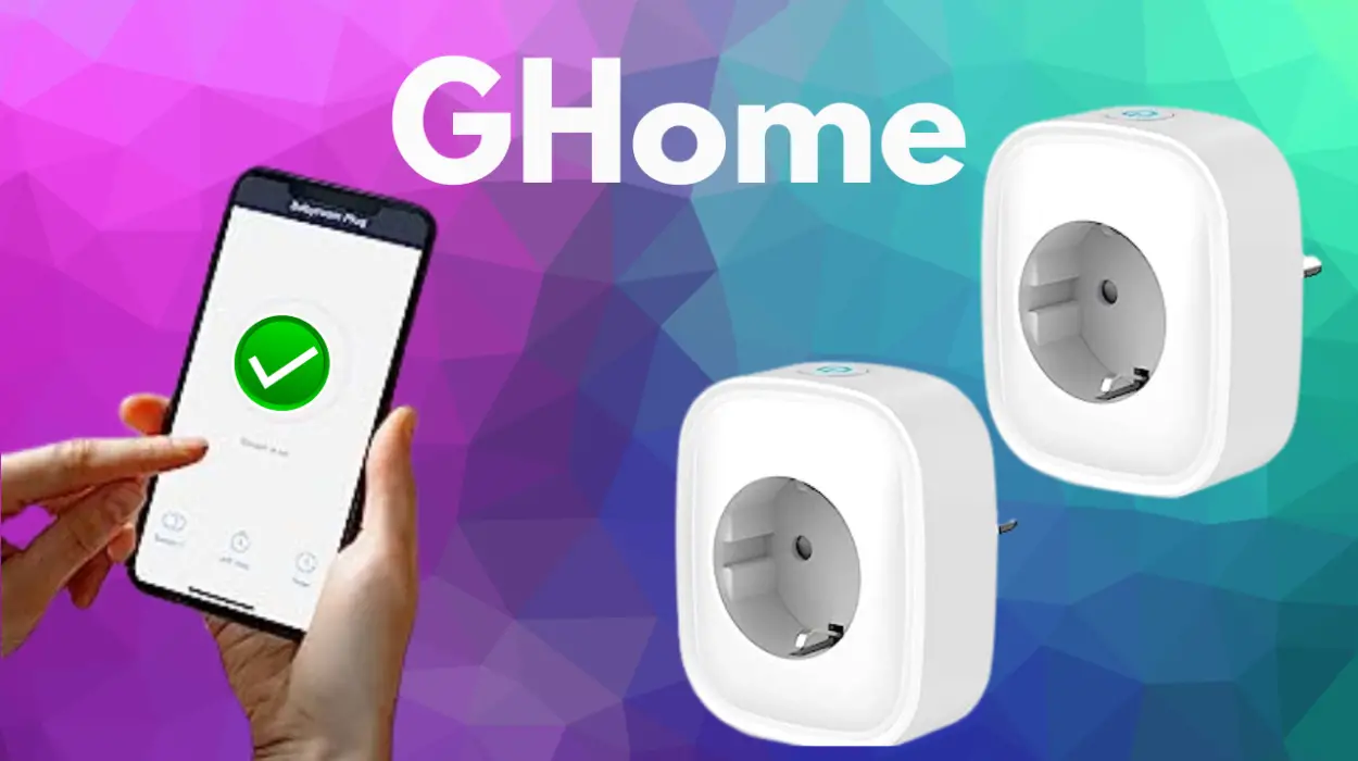 Enchufe Inteligente Wifi GHome para Alexa y Google Home