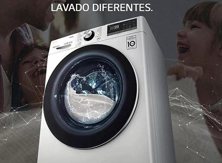 Descubre la revolucionaria LG F4WV3009S3W: La lavadora inteligente que cuida de tu ropa como ninguna otra