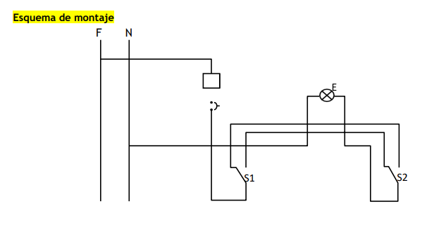Interpretando el esquema de montage  circuito 9-24